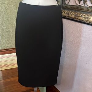 EUC Philosophy Skirt-Black Knee-length Pencil Stretch Sz 2